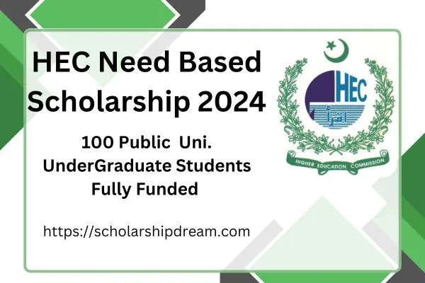 Hec need Based Scholarship 2024