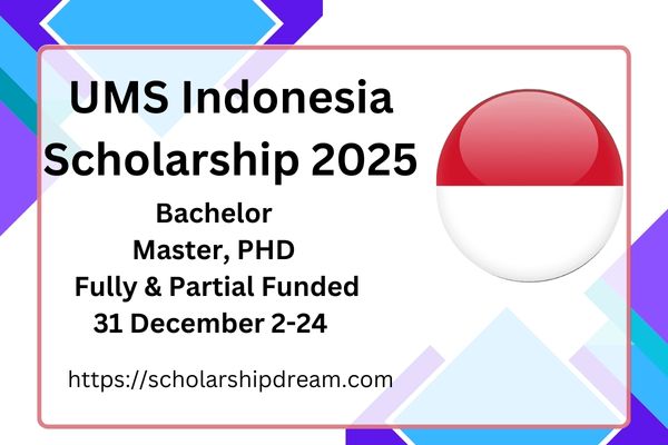 UMS Scholarship for International Students 2025-26