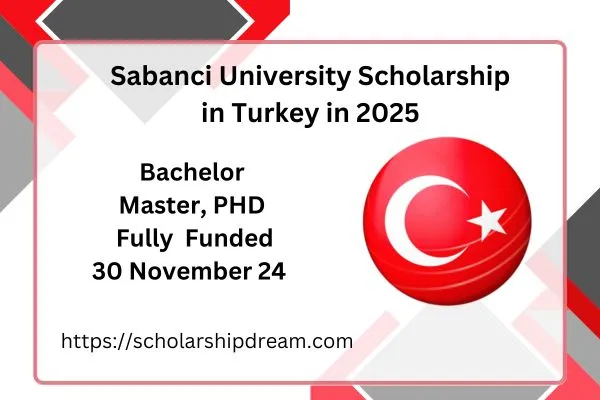 Sabanci University Scholarship in Turkey in 2025