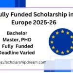 Scholarships for international students in europe