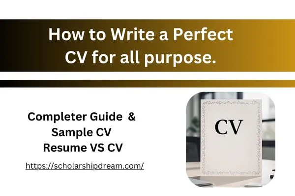 How to write a Perfect CV