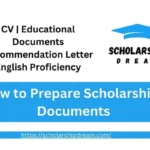 How to Prepare Scholarships Documents