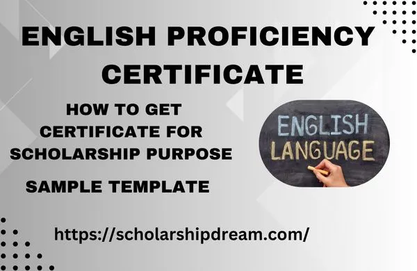 English proficiency certificate .alt image